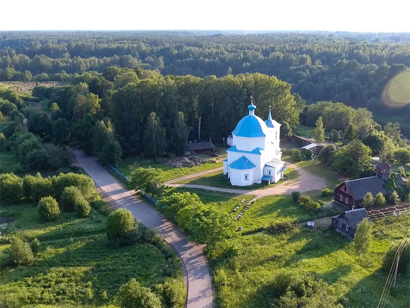 Церковь Тихвинской иконы Божией Матери.